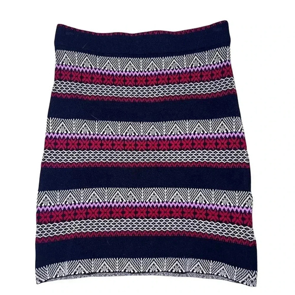 Free People Dresses & Skirts - Free People Knit Stretchy Bodycon Fitted Boho Festival Striped Skirt Size XS